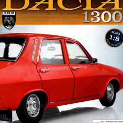 Macheta auto Dacia 1300 KIT Nr.92 - elemente portiera dr-spate part1, scara 1:8 Eaglemoss