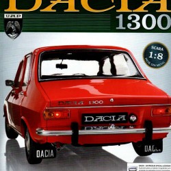 Macheta auto Dacia 1300 KIT Nr.98 - capota portbagaj part1, scara 1:8 Eaglemoss