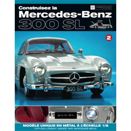 Macheta auto Mercedes Benz 300 SL KIT Nr.2, scara 1:8 Eaglemoss