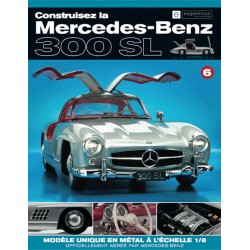 Macheta auto Mercedes Benz 300 SL KIT Nr.6, scara 1:8 Eaglemoss