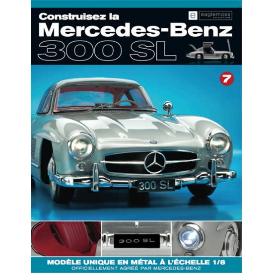 Macheta auto Mercedes Benz 300 SL KIT Nr.7, scara 1:8 Eaglemoss