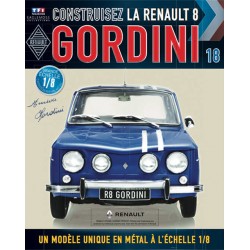 Macheta auto Renault 8 Gordini KIT Nr.18, scara 1:8 Eaglemoss