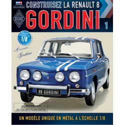 Macheta auto Renault 8 Gordini KIT Nr.1, scara 1:8 Eaglemoss