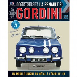 Macheta auto Renault 8 Gordini KIT Nr.22, scara 1:8 Eaglemoss