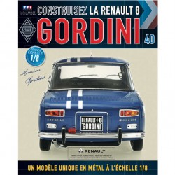 Macheta auto Renault 8 Gordini KIT Nr.40, scara 1:8 Eaglemoss