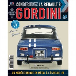 Macheta auto Renault 8 Gordini KIT Nr.49, scara 1:8 Eaglemoss