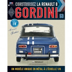 Macheta auto Renault 8 Gordini KIT Nr.53, scara 1:8 Eaglemoss