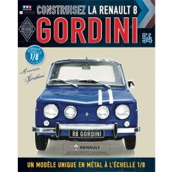 Macheta auto Renault 8 Gordini KIT Nr.54, scara 1:8 Eaglemoss