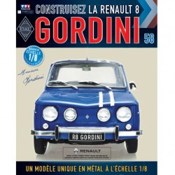 Macheta auto Renault 8 Gordini KIT Nr.58, scara 1:8 Eaglemoss