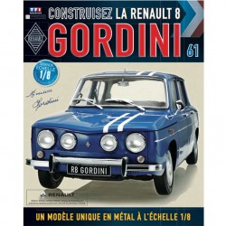 Macheta auto Renault 8 Gordini KIT Nr.61, scara 1:8 Eaglemoss
