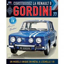 Macheta auto Renault 8 Gordini KIT Nr.77, scara 1:8 Eaglemoss