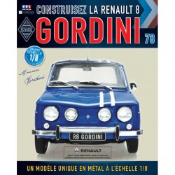 Macheta auto Renault 8 Gordini KIT Nr.78, scara 1:8 Eaglemoss