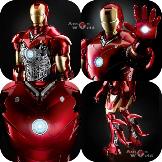 ABONAMENT : Figurina Iron Man - Armura MARK III, 1:4, KIT, DeAgostini