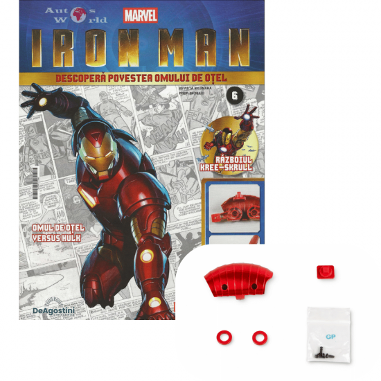 Figurina Iron Man - Armura MARK III, nr.6, 1:4, KIT, DeAgostini