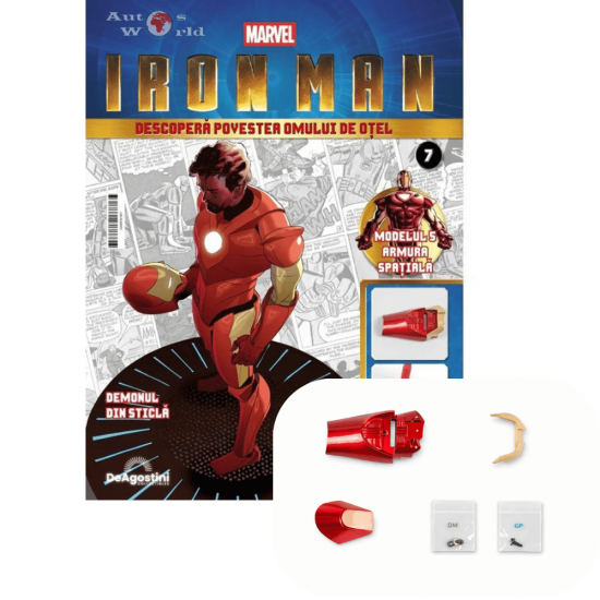 Figurina Iron Man - Armura MARK III, nr.7, 1:4, KIT, DeAgostini