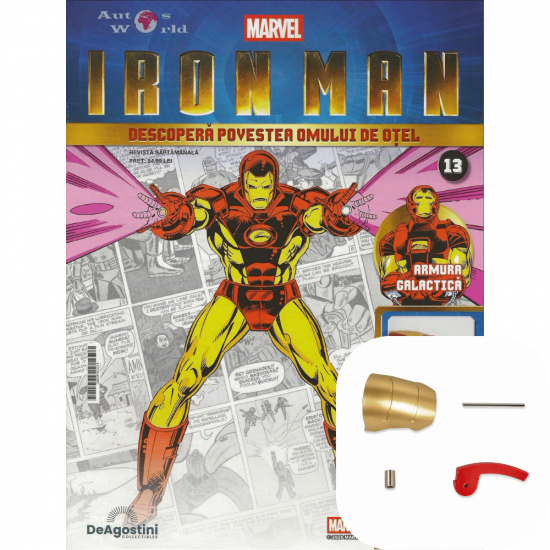 Figurina Iron Man - Armura MARK III, nr.13, 1:4, KIT, DeAgostini