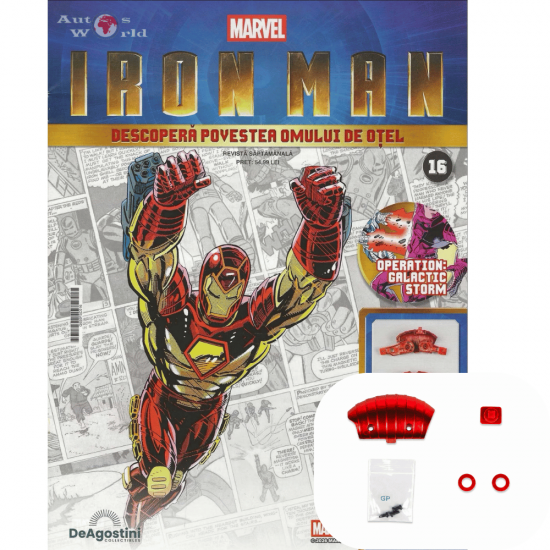 Figurina Iron Man - Armura MARK III, nr.16, 1:4, KIT, DeAgostini