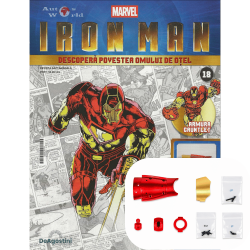 Figurina Iron Man - Armura MARK III, nr.18, 1:4, KIT, DeAgostini
