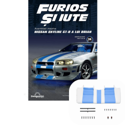 Macheta auto Nissan Skyline GT-R (R34) KIT Nr.24, scara 1:8, DeAgostini