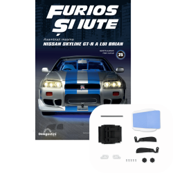 Macheta auto Nissan Skyline GT-R (R34) KIT Nr.25, scara 1:8, DeAgostini