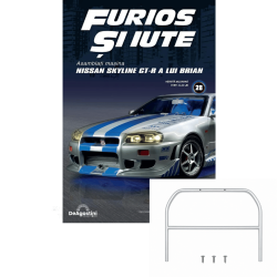 Macheta auto Nissan Skyline GT-R (R34) KIT Nr.28, scara 1:8, DeAgostini