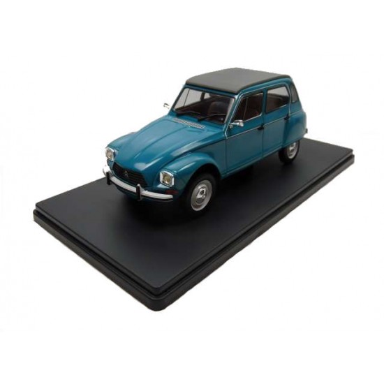 Macheta auto Citroen Dyane 6 albastru 1970, 1:24 Colectia Automobile de Neuitat – World – Hachette
