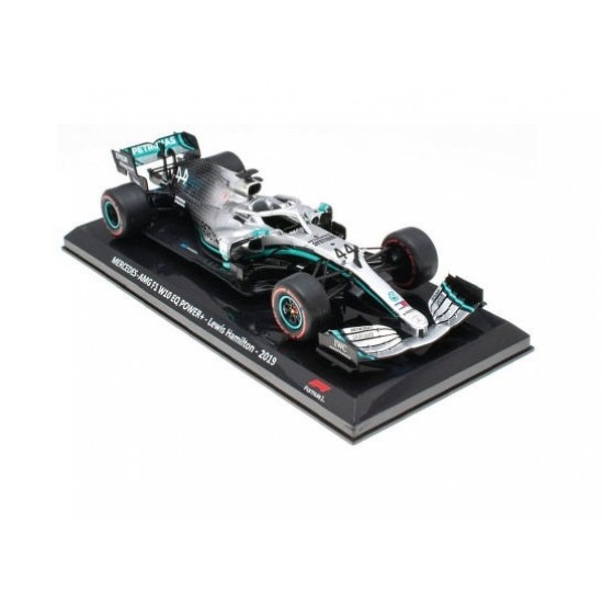 Macheta auto Mercedes-Benz F1 W10 EQ Power N44 2019 Lewis Hamilton, 1:24 Ixo