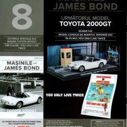 Macheta auto Lotus Esprit Nr.07, 1:43 Colectia James Bond Eaglemoss