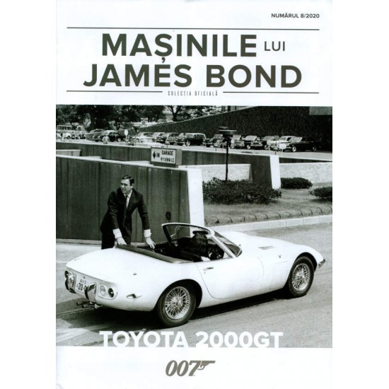 Macheta auto Toyota 2000 Nr.08, 1:43 Colectia James Bond Eaglemoss
