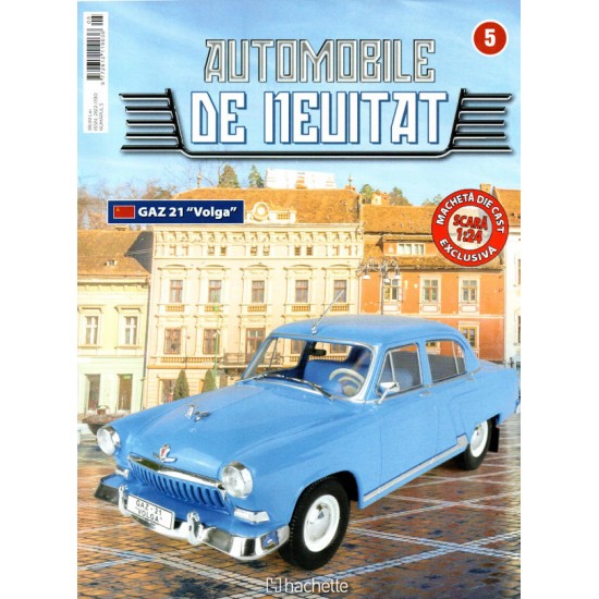 Macheta auto Gaz 21 Volga 1959 Nr 5 - Automobile de neuitat, 1:24 Hachette