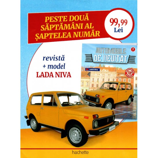 Macheta auto Fiat Polski 1970 Nr 6 - Automobile de neuitat, 1:24 Hachette