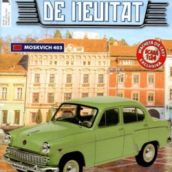 Macheta auto Moskvitch 1963 Nr 10 - Automobile de neuitat, 1:24 Hachette