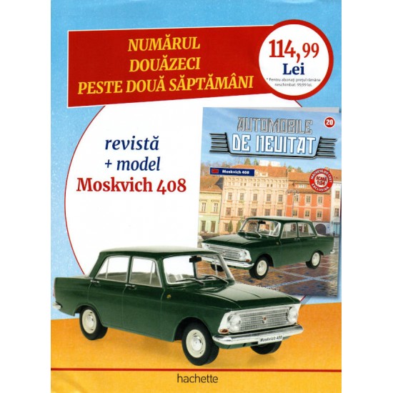 Macheta auto Tatra 603-1 1956 Nr 19 - Automobile de neuitat, 1:24 Hachette