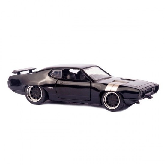 Macheta auto Plymouth GTX Dom Nr 34 – Fast & Furious, 1:32 Jada Libertatea