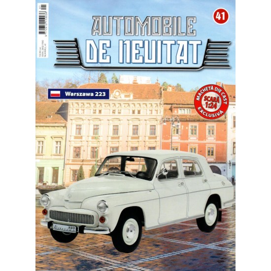 Macheta auto Warszawa 223 1964 Nr 41 - Automobile de neuitat, 1:24 Hachette