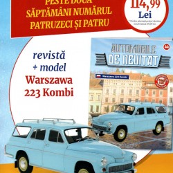 Macheta auto Zaz 966 1967 Nr 43 - Automobile de neuitat, 1:24 Hachette