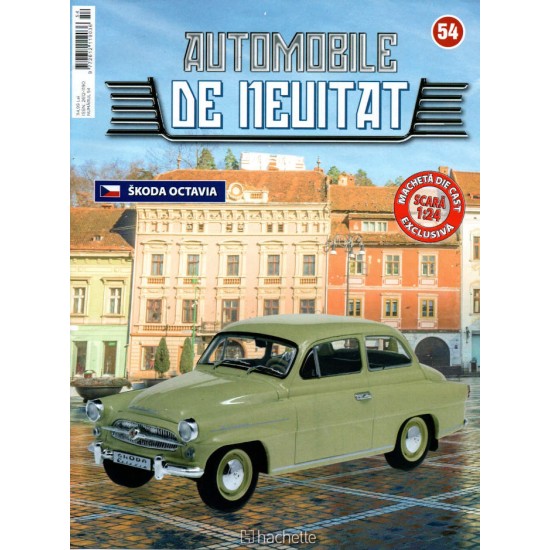 Macheta auto Skoda Octavia 1960 Nr 54 - Automobile de neuitat, 1:24 Hachette