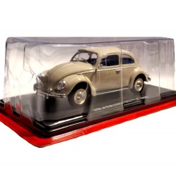 Macheta auto Volkswagen Beetle 1960 Nr 55 - Automobile de neuitat, 1:24 Hachette