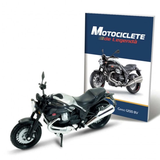 Macheta motocicleta Moto Guzzi Griso 1200 8V Nr 18, 1:18 Motociclete de Legenda GSP 