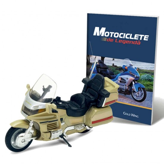 Macheta motocicleta Honda Gold Wing Nr 17, 1:18 Motociclete de Legenda GSP 