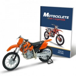 Macheta motocicleta KTM 450 SX Racing Nr 20, 1:18 Motociclete de Legenda GSP 