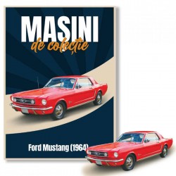 Macheta auto Ford Mustang 1964 Nr 11,1:60 Masini de Colectie