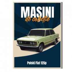 Macheta auto Fiat Polski 125p Nr 44, 1:60 Masini de Colectie