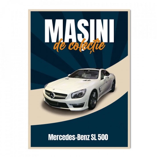 Macheta auto Mercedes-Benz SL500 Nr 51, 1:60 Masini de Colectie