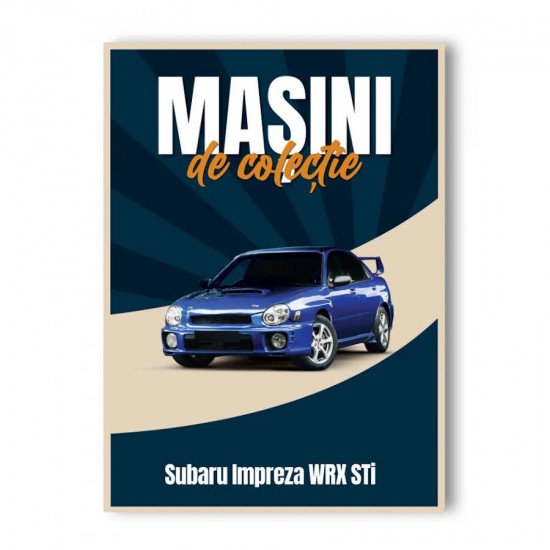 Macheta auto Subaru Impreza WRX STI Nr 53, 1:60 Masini de Colectie
