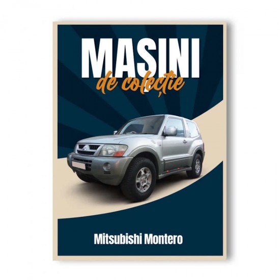 Macheta auto Mitsubishi Pajero Montero Nr 55, 1:60 Masini de Colectie