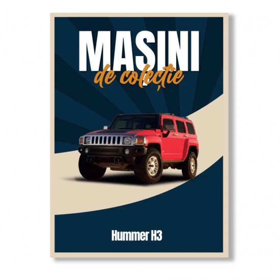 Macheta auto Hummer H3 Nr 66, 1:60 Masini de Colectie