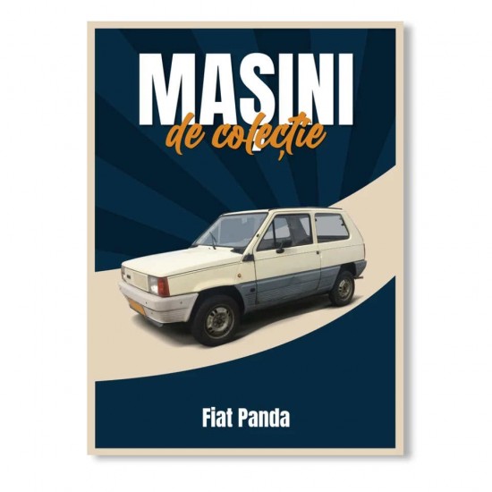 Macheta auto Fiat Panda Nr 77, 1:60 Masini de Colectie