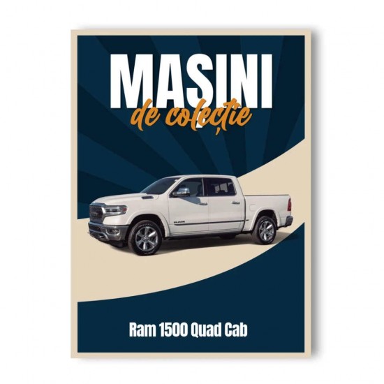 Macheta auto Dodge Ram 1500 Nr 83, 1:60 Masini de Colectie