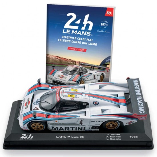 Macheta auto Lancia LC2 - 1985 - nr. 30, 1:43 Colectia LeMans Centauria GSP
